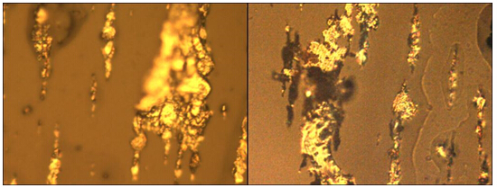鐵譜分析圖譜--疲勞磨損