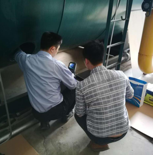 亞泰光電MIE系列內(nèi)窺鏡在燃?xì)忮仩t現(xiàn)場(chǎng)檢測(cè)中獲客戶(hù)力贊