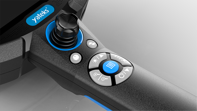 HIE系列高清視頻內(nèi)窺鏡采用手動+電動驅(qū)動方式,探頭可實(shí)現(xiàn)360度旋轉(zhuǎn),可全方位觀測被檢測物